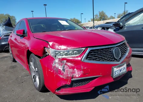 2019 Acura Tlx Advance Pkg из США, поврежденный, VIN 19UUB2F87KA005375